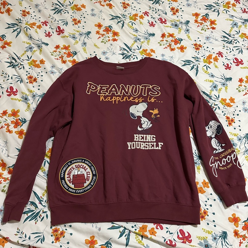 Peanuts Graphic Sweatshirt and sweatpants
